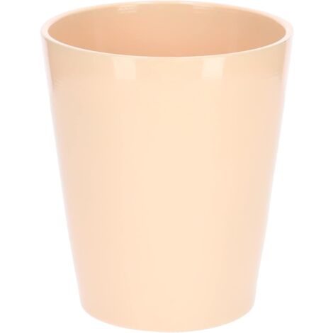 KOTARBAU Pot de fleurs en céramique pour orchidées H 150 mm ⌀ 120 mm Poudre Rose