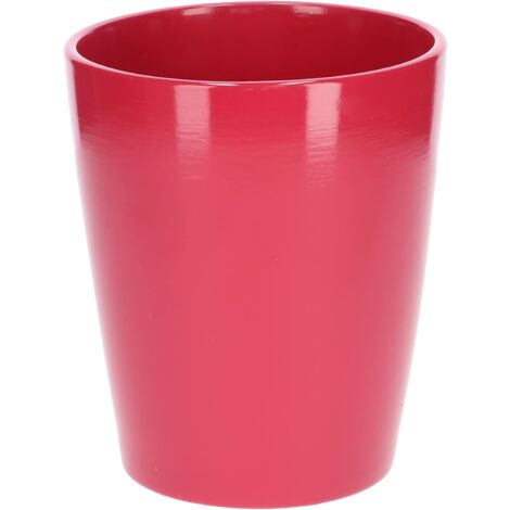 KOTARBAU Pot de fleurs en céramique pour orchidées H 150 mm Ø 120 mm Rose