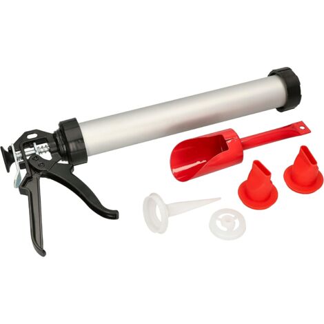 KOTARBAU Presse à mortier pour mastics - 600 ml - Avec 3 buses et pelle en métal