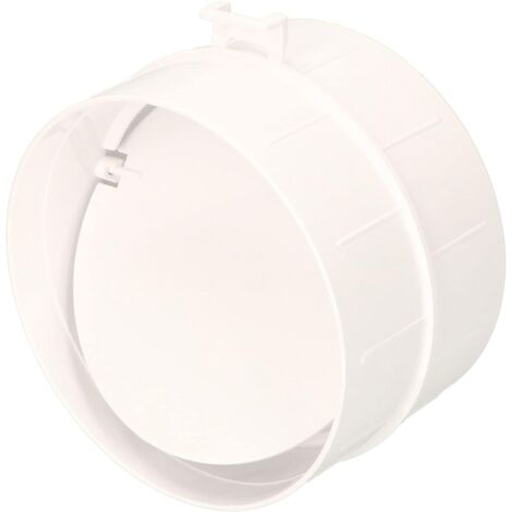 KOTARBAU Raccord pour tuyau de ventilation - Diamètre : 100 mm - Avec clapet anti-retour