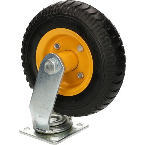 KOTARBAU Roue pneumatique de transport sur jante en acier 20 x 25 cm
