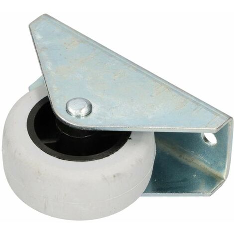 KOTARBAU Roulettes de transport Ø 40 mm Caoutchouc uni Cadre en acier Roulettes pour meubles tous les sols, roulettes pivotantes Caisses à outils
