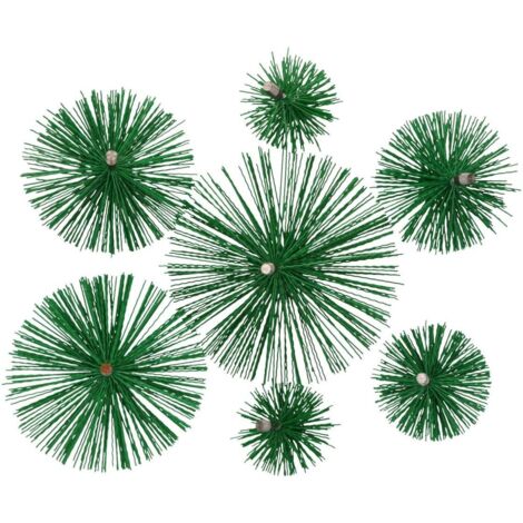 KOTARBAU® Scopa per camino 150 mm, in plastica, tutte le dimensioni, per camino, Plewa, ceramica, in acciaio inox, per caminetto
