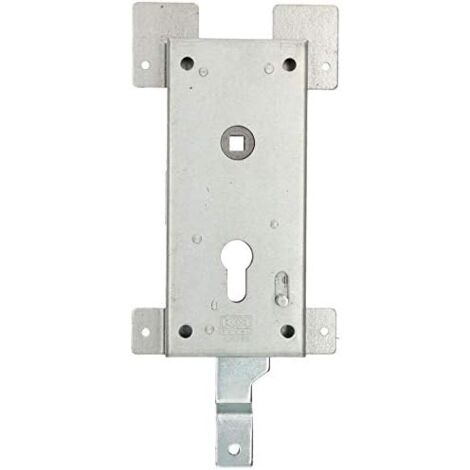 KOTARBAU Serrure de garage en acier 60 mm - Cylindre profilé pour portail basculant