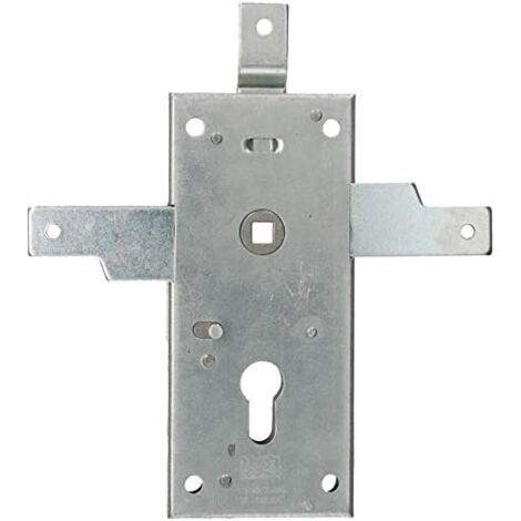 KOTARBAU Serrure de garage en acier 60 mm - Cylindre profilé pour portail basculant
