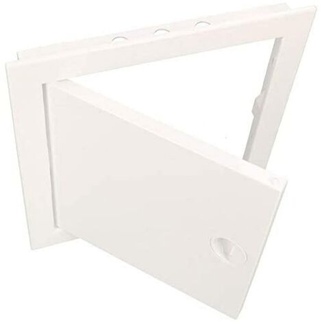 KOTARBAU® Sportello ispezione 20 x 25 cm in Pastica ABS Bianco Sportello di manutenzione sportelli cartongesso