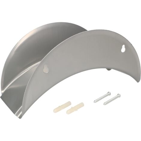 KOTARBAU Support mural pratique en métal gris 280 x 110 x 1 mm
