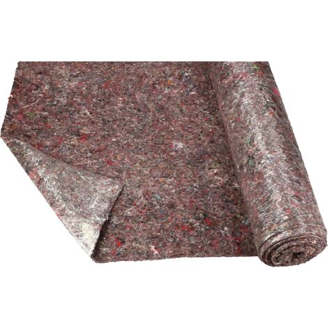 KOTARBAU Tapis de protection en feutre pour peintre - 1 m x 10 m = 10 m² - Avec film antidérapant