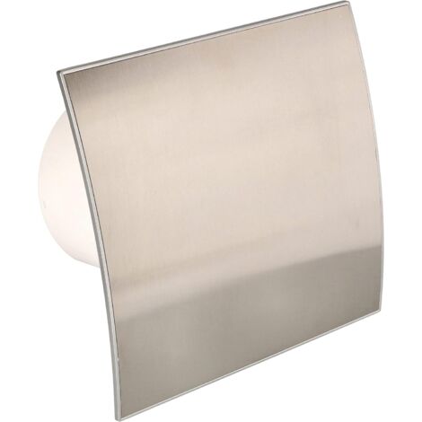 KOTARBAU Ventilateur mural Ø 100 mm - Boîtier silencieux + couvercle en acier inoxydable