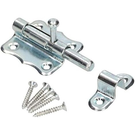 KOTARBAU Verrouillage de porte de toutes tailles - Verrou de serrure - Verrou coulissant - Verrou de porte - Verrou de meuble - Verrou de boulon (40 mm)