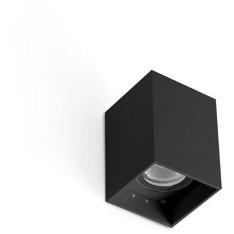 KOV 1L Aplique cuadrado negro 2700K 34°