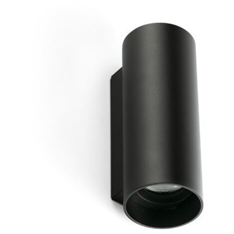 KOV 2L Aplique redondo negro 3000K 14°/23°