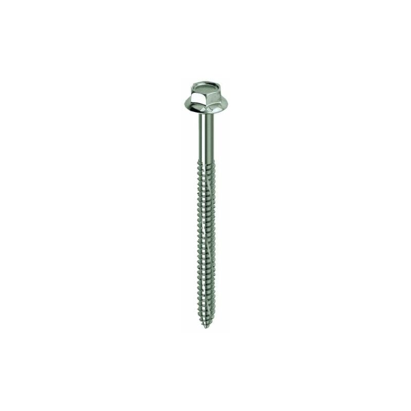 Tirafondo autofilettante te 6,3X 50MM chr kovervit bs 100 pz