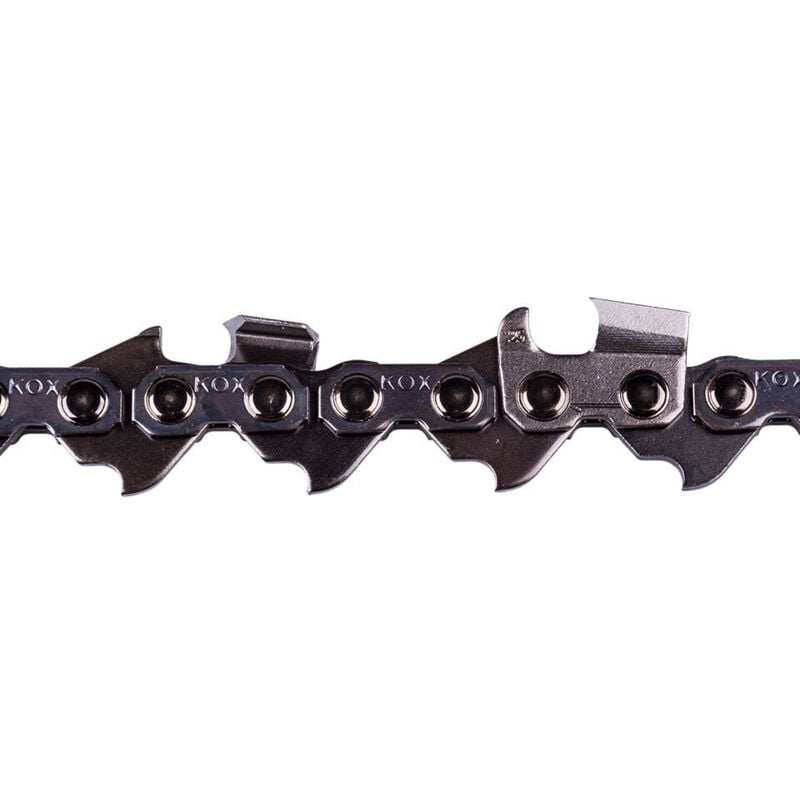KOX - Chaîne de tronçonneuse à gouges carrées, pour tronçonneuses Stihl, longueur de coupe 75 cm, pas 3/8', 1.6 mm
