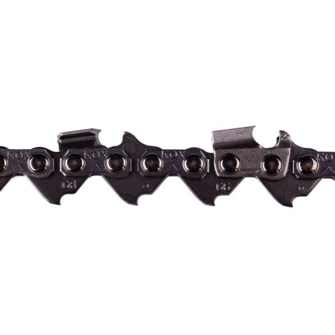 KOX – Chaîne de tronçonneuse burin plein 325" – 1,6 mm – 68 maillons – Pour bois dur – Coupe nette sans éclat