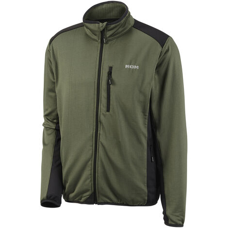 KOX Veste fonctionnelle Iso Vert olive, taille S - Vert olive