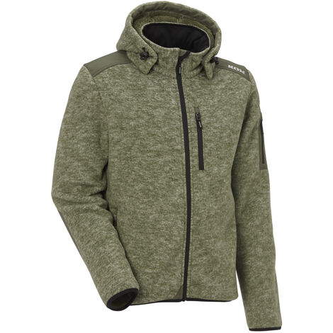 KOX Veste polaire, vert olive