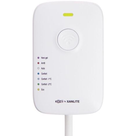 KOZii - Boîtier de pilotage connecté pour radiateur électrique (Système thermostats connectés) - KZBOTHELEPA