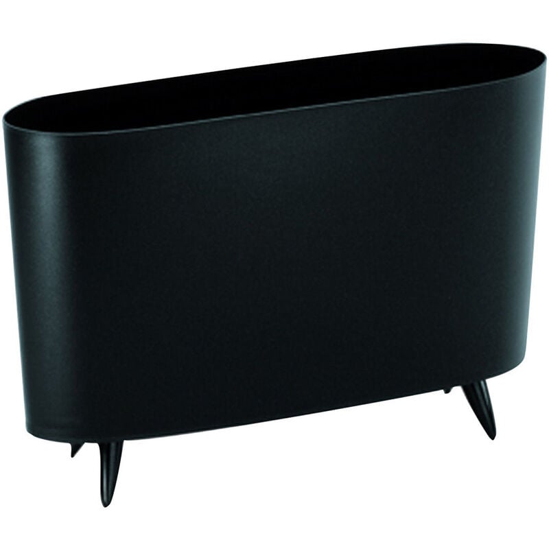 Journal milano, panier à journaux - couleur noir Koziol