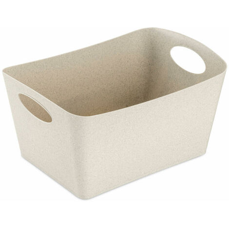 Koziol Aufbewahrungsbox Boxxx M, Kiste, Bottich, Organic Recycled, Recycled Desert Sand, 3.5 L, 1404121