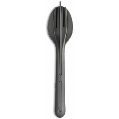 Koziol Besteckset 3-teilig Klikk nature ash grey 4003701