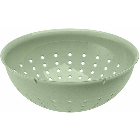Koziol Palsby M Seihe, Sieb, Abtropfsieb, Küchensieb, Siebschüssel, Kunststoff, Organic Green, 2 L, 3806668