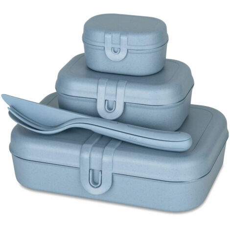 Koziol Pascal Ready Lunchbox Set Blau Rot Grün