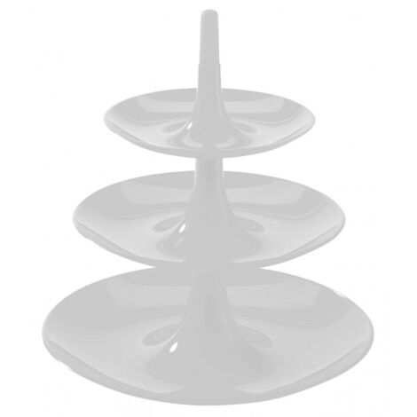 Koziol Patera Babell L support à dessert blanc 31.4 cm