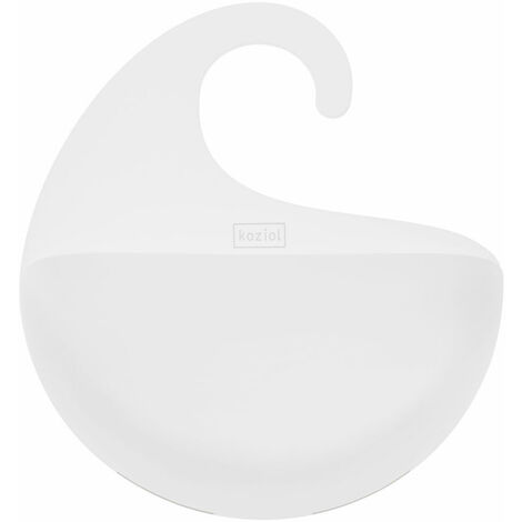 Koziol Surf XL Utensilo mit Henkel, Aufbewahrungseinheit, Körbchen, Transparent Klar, 2846535