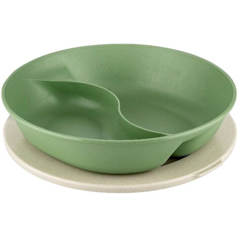 Koziol Talerz SEPAREE plat de service vert 25,5 cm