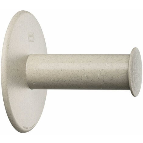 Koziol WC-Rollenhalter Plug N Roll, Toilettenpapierhalter, Organic Recycled, Recycled Desert Sand, 1410121