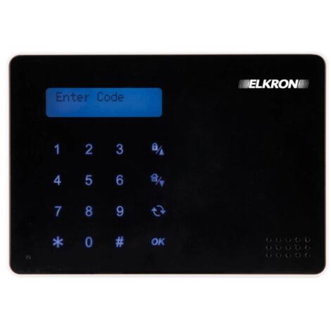 KP600D - Clavier de commande tactile doux avec écran. Piles incluses.