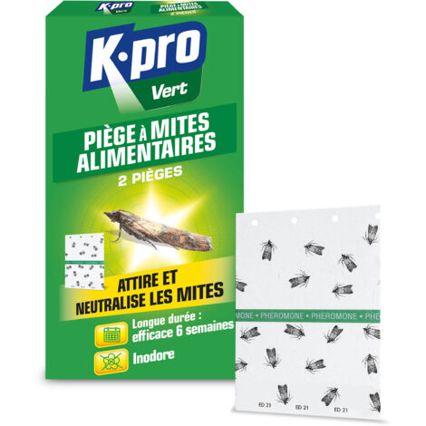KPRO - Mites alimentaires 100% naturel piège x2 Kpro Vert