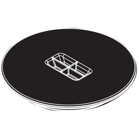 KR Kermi Baustellenschutzdeckel Line rund