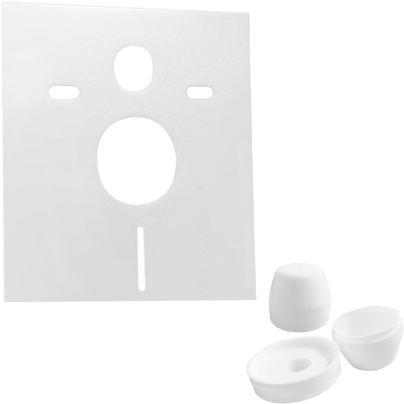 Set di protezioni insonorizzanti per wc sospeso e