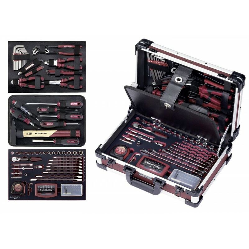 KRA3944 Coffret 123 outils professionnels Kraftwerk