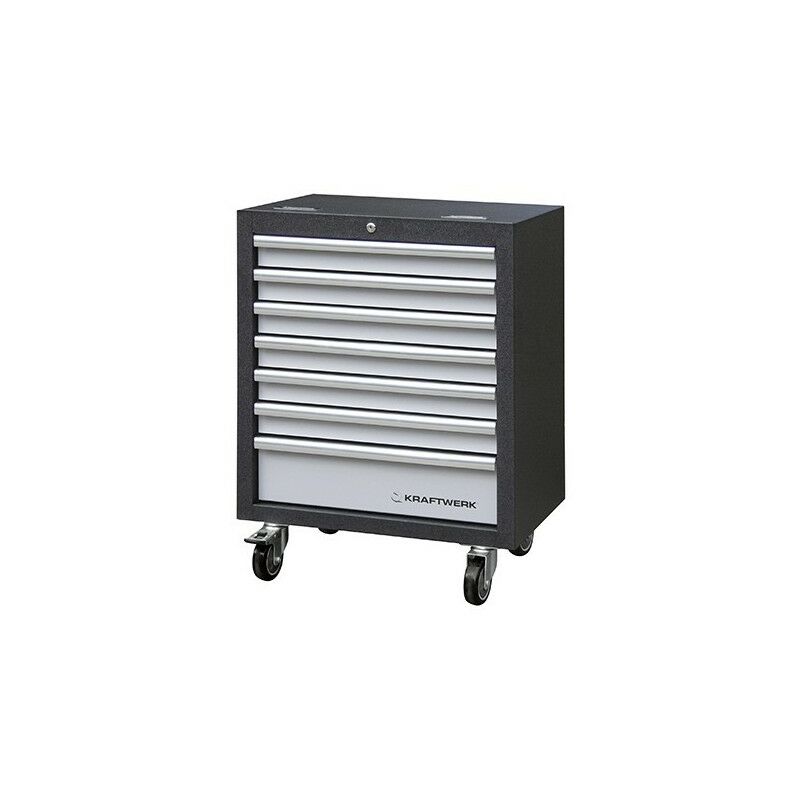 Kraftwerk - KRA3964-15. Meuble bas 7 tiroirs à roulettes mobilio