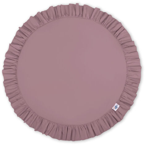 Krabbeldecke mit Rüschen - Retro Pink