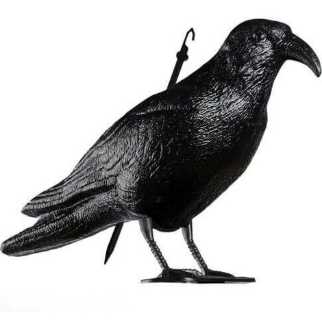 Krähen-Vogelscheuchen-Statue 35 cm