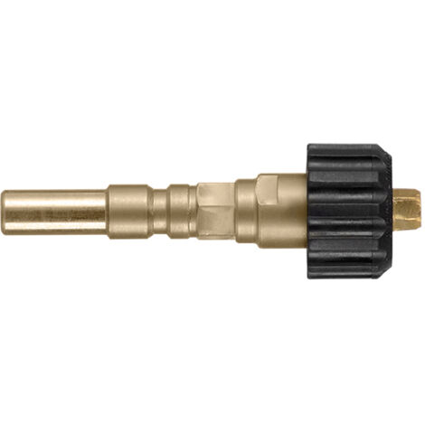 Kränzle - Adaptador de enchufe en el adaptador de pezón limpiador de alta presión, boquilla insertable en st conexión de tornillo 30 m 22 ig