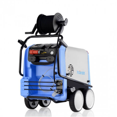 Kränzle – Nettoyeur haute pression électrique 165 bar – Débit max 25 l/min – Flexible 20 m – Moteur à eau chaude pour nettoyage professionnel - 1165-1T