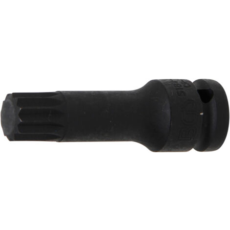 Kraft-Bit-Einsatz  Länge 78 mm  Antrieb Innenvierkant 12,5 mm (1/2")  Innenvielzahn (für XZN) M18