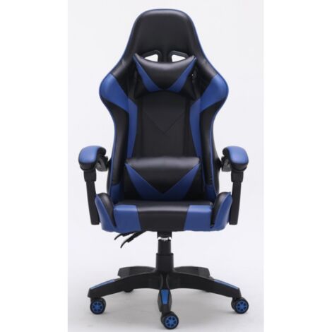 KRAFT - Gamer Sessel moderner Stil Teenagerzimmer --66x62x115 - Höhenverstellbar