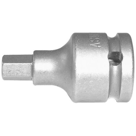 Kraft- Schraubendrehereinsatz 1/2 Innensechskant 7mm ASW