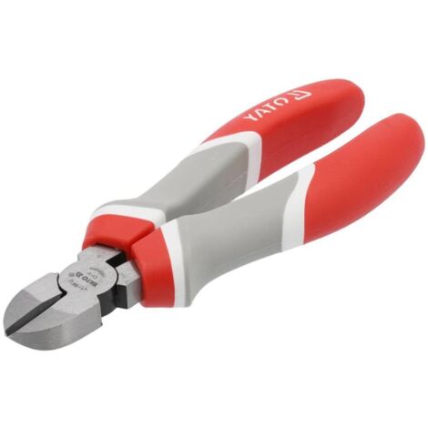 Kraft- Seitenschneider Kabelschneider 160 mm CR-V Stahl PVC-beschichtete Griffe Hochwertiger Drahtschneider +160mm