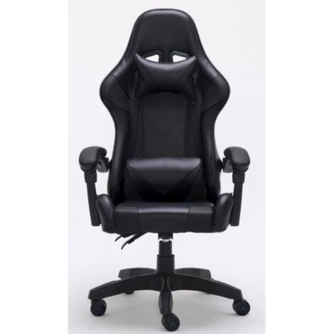 KRAFT - Sillón gamer, estilo moderno, dormitorio juvenil --66x62x115 - Altura regulable