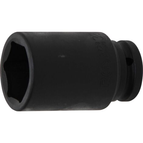 Kraft-Steckschlüssel-Einsatz Sechskant, tief  Antrieb Innenvierkant 20 mm (3/4")  SW 38 mm