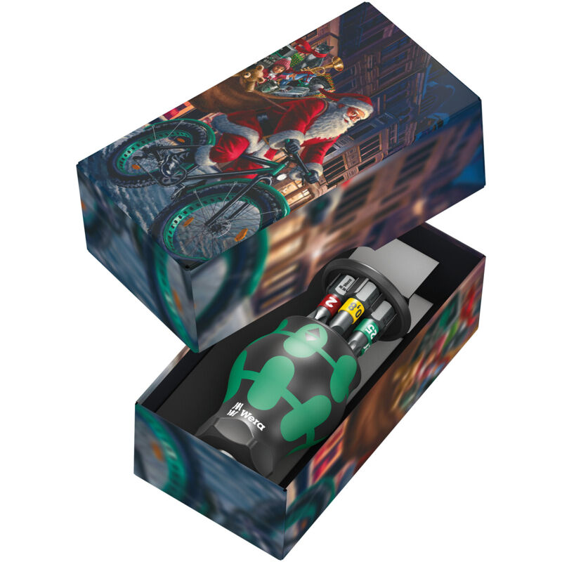 Wera Kraftform Kompakt Stubby Magazin 1 Christmas 2024 (6‑teilig)
