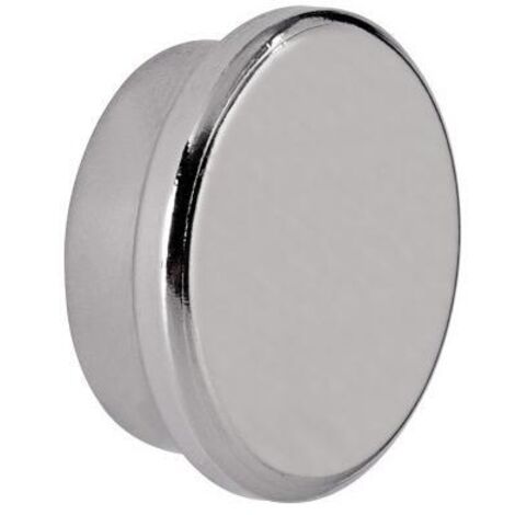 Kraftmagnet 22mm 8kg Neodym hellsilber 22mm 8kg Neodym hellsilber