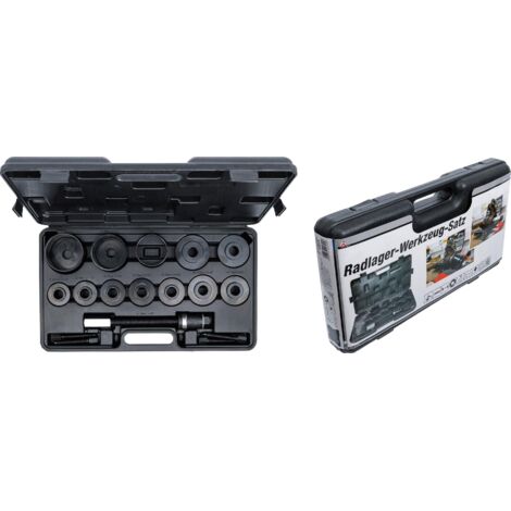 Kraftmann, 67310, Ruota set di strumenti cuscinetto universale, 21 pezzi